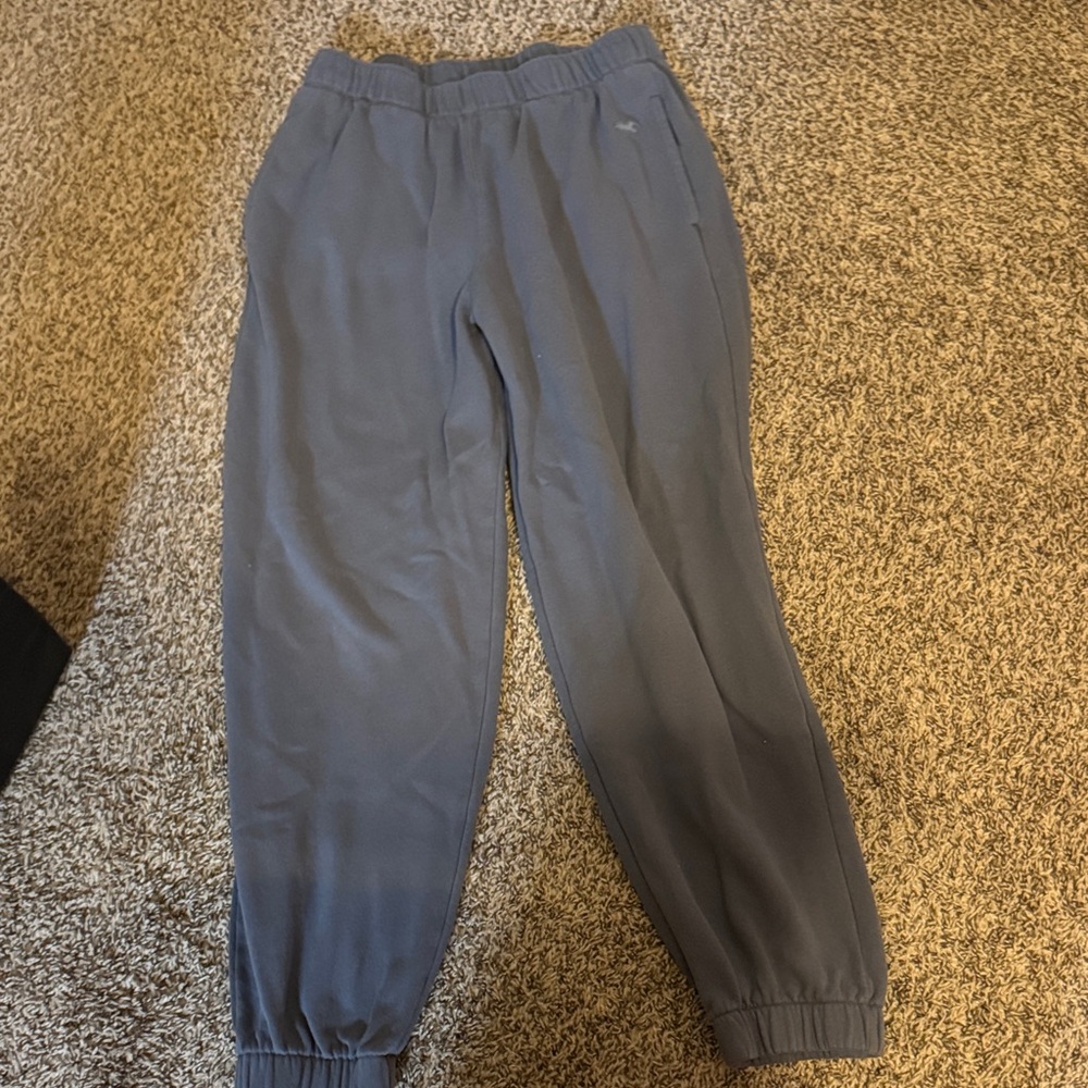 Hollister Charcoal Pull-On Joggers